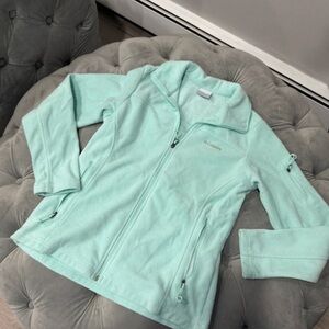 Columbia Women's Mint Green Fleece Jacket